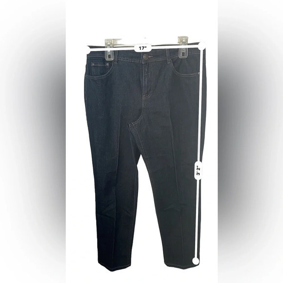 Charter‎ Club dark blue jeans size 14 - Picture 3 of 10